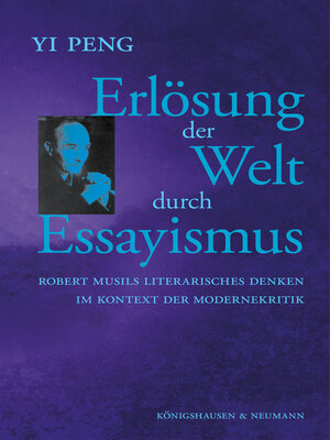 cover image of Erlösung der Welt durch Essayismus